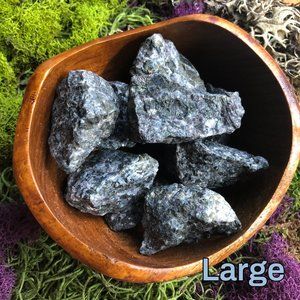 Indigo Gabbro Chunk large size natural crystal raw gemstone crystal healing